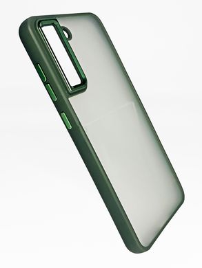 Чохол TPU+PC North Guard для Samsung S21 FE dark green