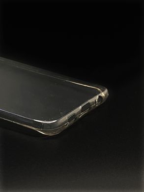 Силиконовый чехол Clear для Samsung S6 Edge Plus white/gray