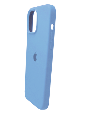 Силіконовий чохол Full Cover для iPhone 15 sea blue