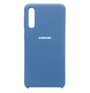 Силіконовий чохол Full Cover для Samsung A50/A50S/A30S navy blue