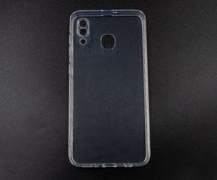 TPU чехол Clear для Samsung A20/A30 transparent 1.5mm Epic Full Camera