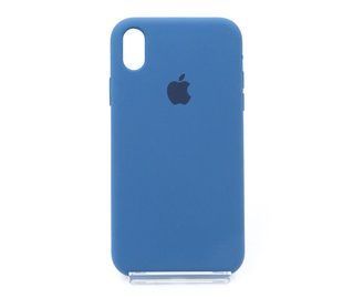 Силіконовий чохол Full Cover для iPhone XR navy blue