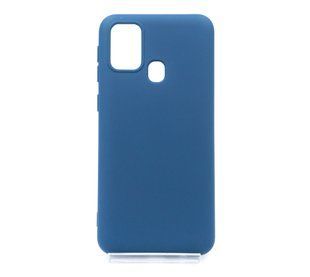 Силиконовый чехол Full Soft для Samsung M31 dark blue