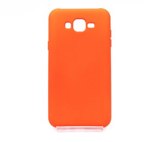 Силіконовий чохол Full Cover для Samsung J7-2015 (J700) / J7 Neo 2018 red без logo