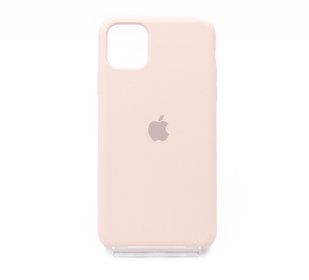 Силіконовий чохол Full Cover для iPhone 11 Pro Max pink sand