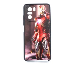 Накладка Game Heroes для Xiaomi Poco F3/Mi 11/Redmi K40 iron man Full Camera