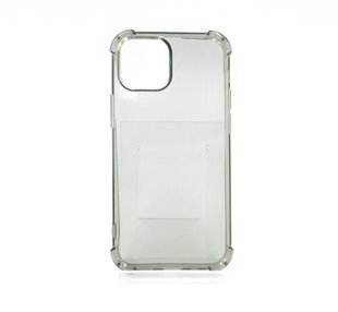 Чохол (TPU) Getman Ease logo для iPhone 13 mini clear gray з посил.кутами