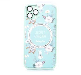 TPU+PC чохол Secret Garden with MagSafe для iPhone 11 Pro mint