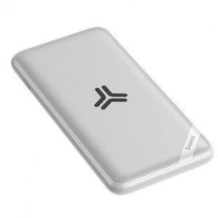 Power Bank Wireless Charger Baseus S10 Bracket 10000 mAh 18W white