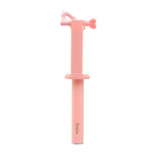 Селфи палка Monopod Hoco K5 Wire controllable pink