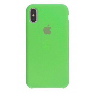 Силиконовый чехол original для iPhone X lime green