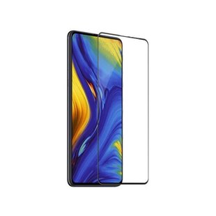 Защитное стекло Glass для Xiaomi Mi Mix 3 black s/s