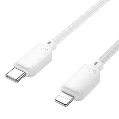 Кабель Hoco X113 Beneficio Type-C to Lightining 27W 1m white