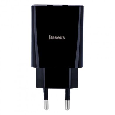 Мережевий зарядний пристрій Baseus Compact CCXJ0102 2 USB 10.5W black