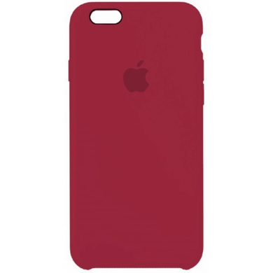 Силиконовый чехол Full Cover для iPhone 6+ rose red