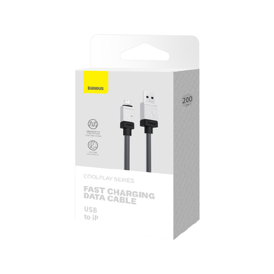 USB кабель Baseus Coolplay Series Type-C to Lightning 20W 1m black CAKW000001