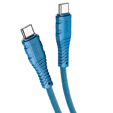 USB кабель Hoco X67 Nano 60W Type-C Type-C 1m blue