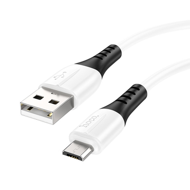 USB кабель HOCO X82 micro 2.4A 1m white