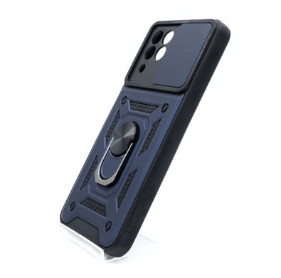 Чохол Camshield Serge Ring для Samsung M33 5G blue протиударний шторка/захист камери