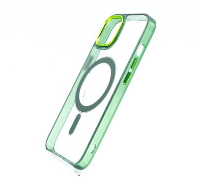 Чохол TPU Iris with Magsafe для iPhone 13 green