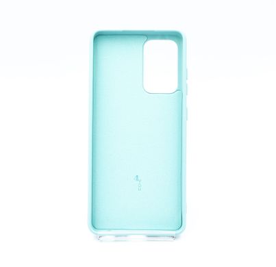 Силіконовий чохол Full Cover для Samsung A52 azure без logo