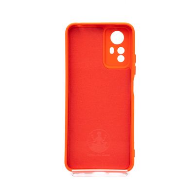 Силіконовий чохол Full Cover для Xiaomi Redmi Note 12S red Full Camera без logo