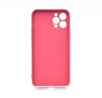 Силіконовий чохол Bright colors для iPhone 12 Pro crimson (TPU)