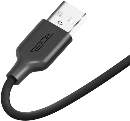 USB кабель Ridea RC-AI21 AirSiliconePro Lightning 12W 1m white-black