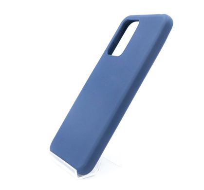 Силиконовый чехол Soft Feel для Xiaomi Redmi Note 11E blue Candy