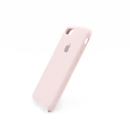 Силиконовый чехол Full Cover для iPhone 7/8 pink sand