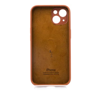 Силіконовий чохол Full Cover для iPhone 13 milk chocolate Full Camera