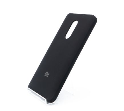 Силиконовый чехол Full Cover для Xiaomi Redmi Note 4X black My color