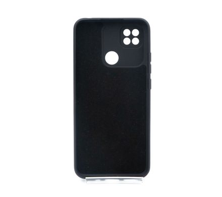 Силіконовий чохол Full Cover для Xiaomi Redmi 9C black Full Camera без logo