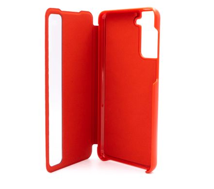 Чохол книжка Smart View Cover для Samsung S21+ red