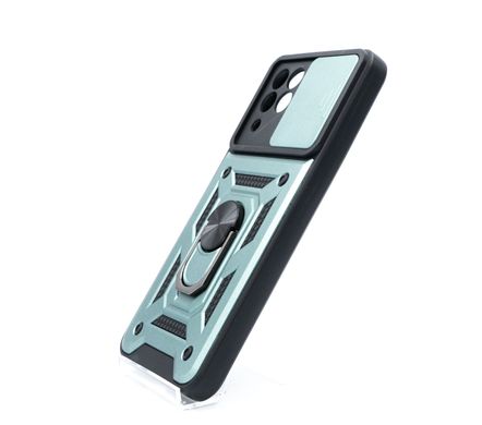 Чохол Camshield Serge Ring for Magnet для Samsung M33 5G green протиударний шторка/захист камери