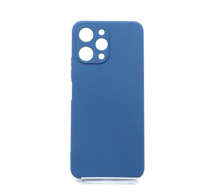 Силіконовий чохол Full Cover для Xiaomi Redmi 12 dark blue Full Camera без logo