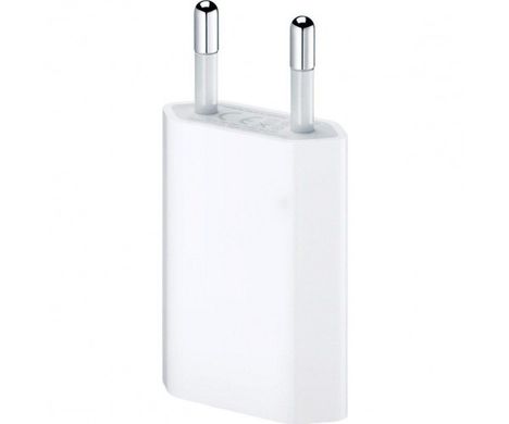 Мережевий зарядний пристрій Apple 1400 5W white Lightning 1A white