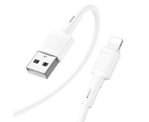 USB кабель Hoco X83 Lightning 2.4A 1m white