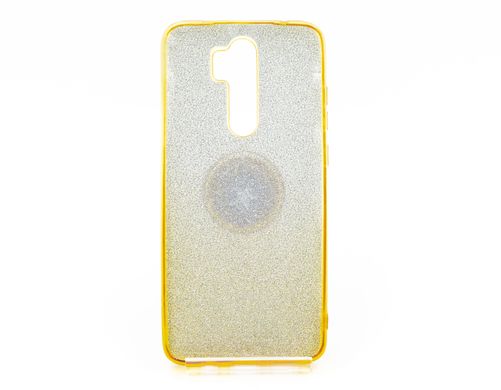 Силиконовый чехол SP Shine для Xiaomi Redmi Note 8 Pro yellow ring for magnet