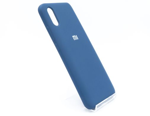 Силіконовий чохол Full Cover для Xiaomi Redmi 9A navy blue