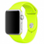 Силіконовий ремінець для Apple Watch Sport Band 38-40mm (S/M & M/L) 3pcs neon green