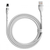 USB кабель Baseus Zinc Magnetic Safe Fast Chardingm Lighthing2.4A 1m white