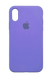 Силіконовий чохол Full Cover для iPhone X/XS lilac/dasheen