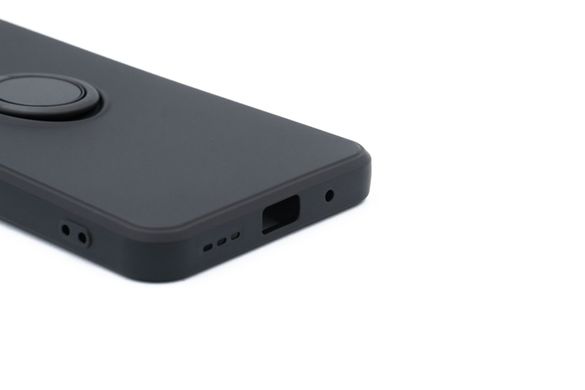 Чохол (TPU) Candy Ring для Xiaomi Redmi Note 10 5G/Poco M3 Pro 5G black