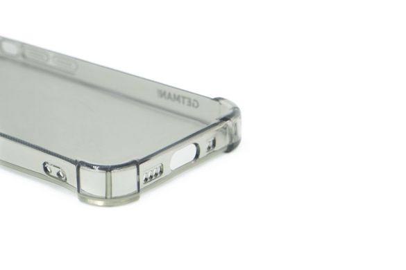 Чохол (TPU) Getman Ease logo для iPhone 13 mini clear gray з посил.кутами