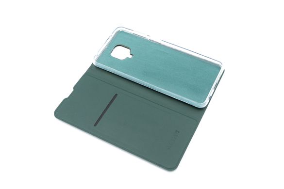 Чохол-книжка шкіра для Xiaomi Redmi Note 9S/Note 9 Pro/Note 9 Pro Max green Getman Elegant PU