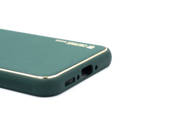Чохол шкіра Xshield для Samsung A34 5G army green