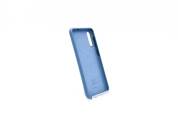 Силиконовый чехол Full Cover для Samsung A50/A50S/A30S navy blue