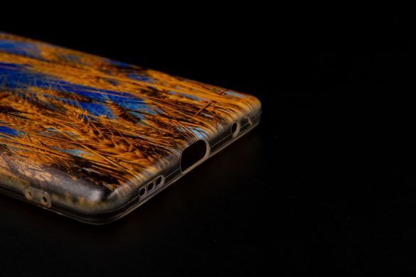 Силиконовый чехол MyPrint для Xiaomi Redmi Note 10 Pro Пшениця clear