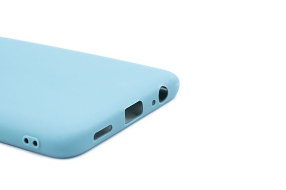 Силиконовый чехол Soft feel для Xiaomi Redmi Note 9 5G/Note 9T powder blue